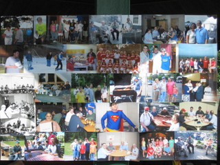 Collage of photos from past church events